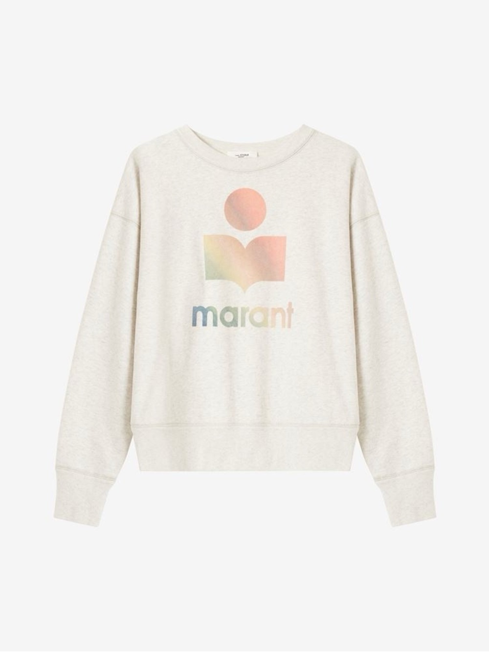 Isabel Marant Etoile Moby logo jersey sweatshirt